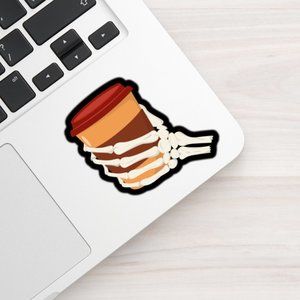 Skeleton Vinyl Sticker,3 inches big ,3/10% off